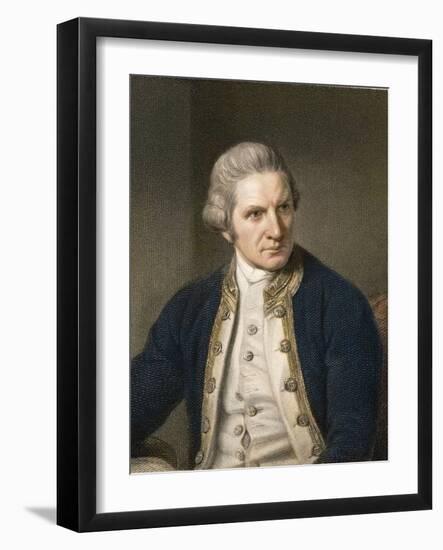 1775 Captain James Cook Explorer-Paul Stewart-Framed Photographic Print