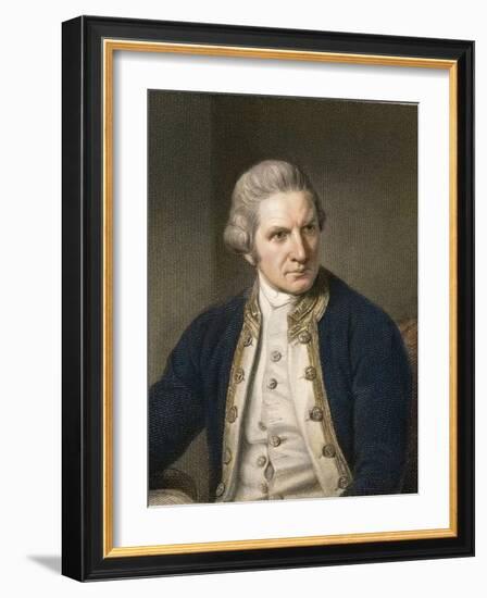 1775 Captain James Cook Explorer-Paul Stewart-Framed Photographic Print