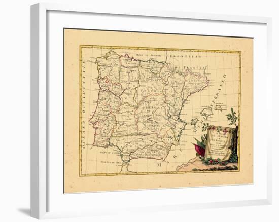 1775, Portugal, Spain-null-Framed Giclee Print