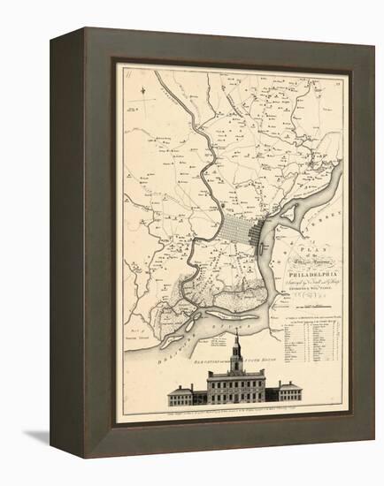 1777, Philadelphia 1777, Pennsylvania, United States-null-Framed Premier Image Canvas