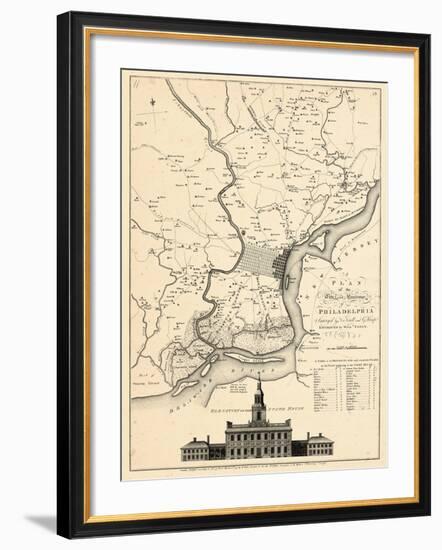 1777, Philadelphia 1777, Pennsylvania, United States-null-Framed Giclee Print