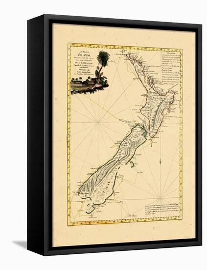 1778, New Zealand-null-Framed Premier Image Canvas
