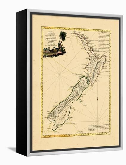 1778, New Zealand-null-Framed Premier Image Canvas