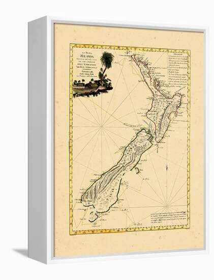 1778, New Zealand-null-Framed Premier Image Canvas