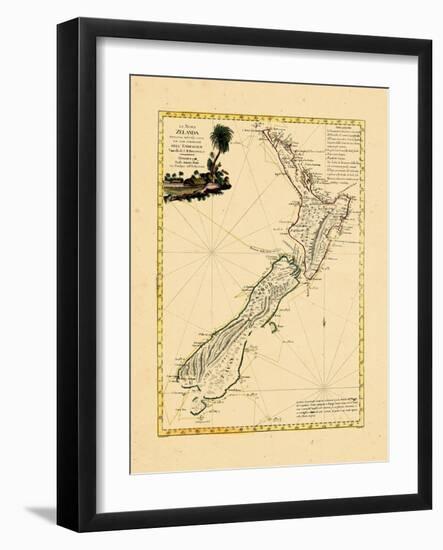 1778, New Zealand-null-Framed Giclee Print