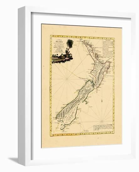 1778, New Zealand-null-Framed Giclee Print