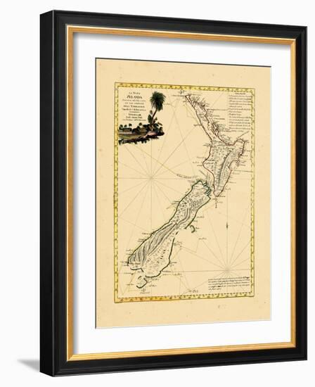 1778, New Zealand-null-Framed Giclee Print