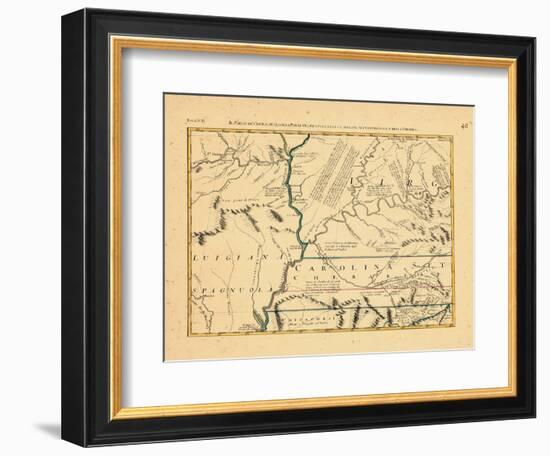 1778, North Carolina, Virginia-null-Framed Premium Giclee Print