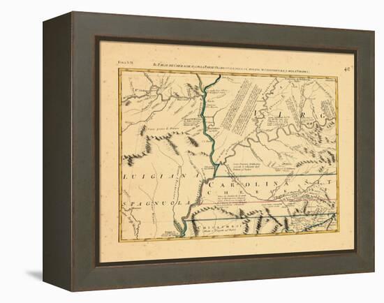 1778, North Carolina, Virginia-null-Framed Premier Image Canvas