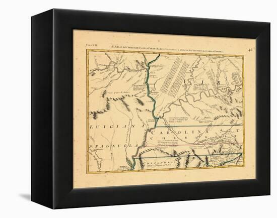 1778, North Carolina, Virginia-null-Framed Premier Image Canvas