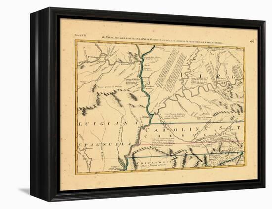 1778, North Carolina, Virginia-null-Framed Premier Image Canvas