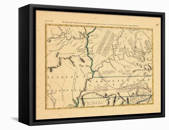 1778, North Carolina, Virginia-null-Framed Premier Image Canvas