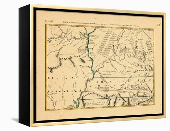 1778, North Carolina, Virginia-null-Framed Premier Image Canvas