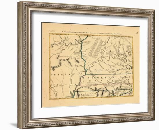 1778, North Carolina, Virginia-null-Framed Giclee Print