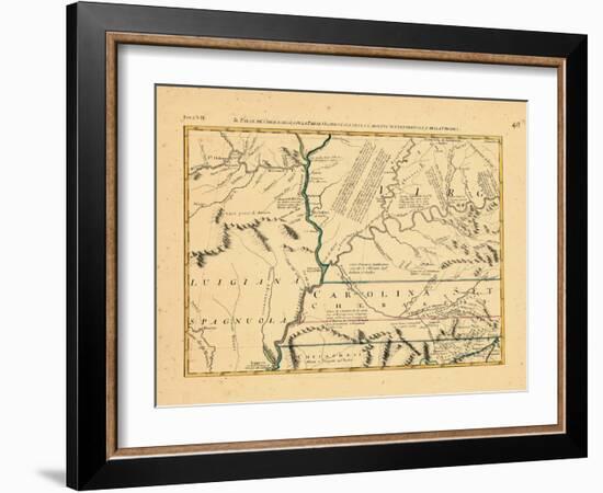 1778, North Carolina, Virginia-null-Framed Giclee Print