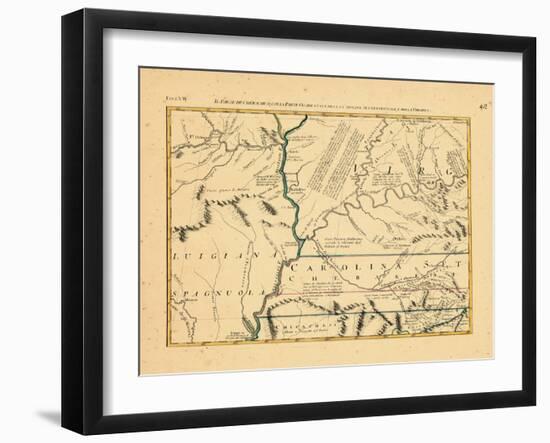 1778, North Carolina, Virginia-null-Framed Giclee Print