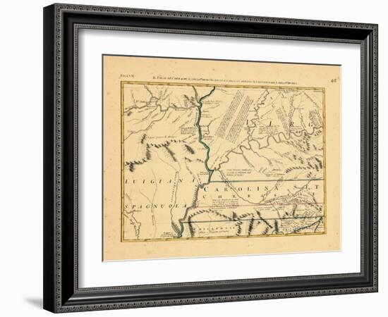 1778, North Carolina, Virginia-null-Framed Giclee Print