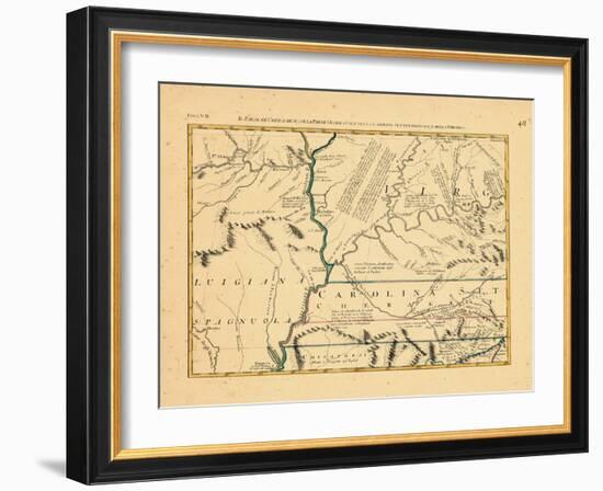 1778, North Carolina, Virginia-null-Framed Giclee Print