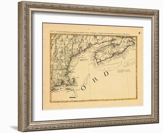 1778, Nova Scotia-null-Framed Giclee Print