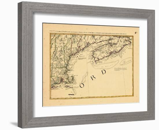 1778, Nova Scotia-null-Framed Giclee Print