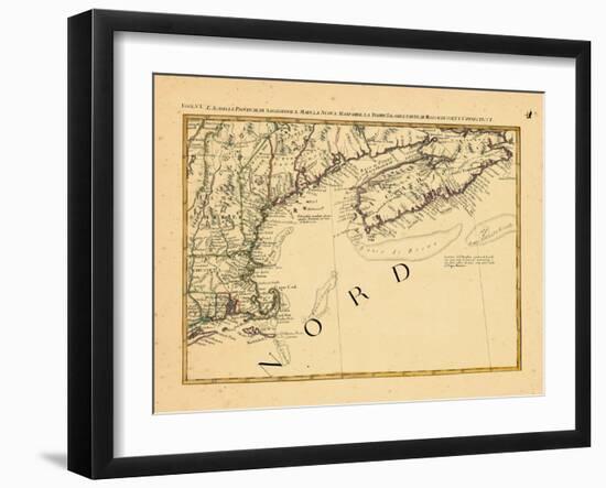 1778, Nova Scotia-null-Framed Giclee Print