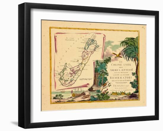 1778, West Indies-null-Framed Giclee Print