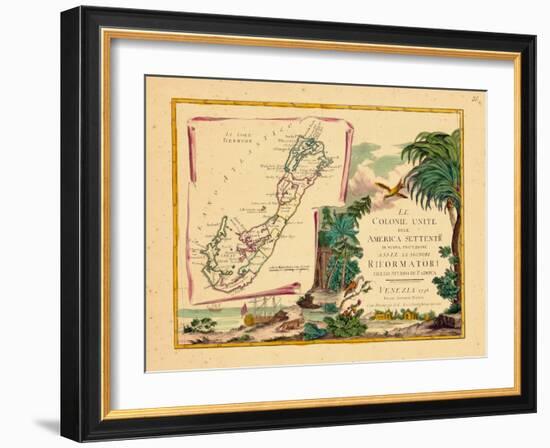 1778, West Indies-null-Framed Giclee Print