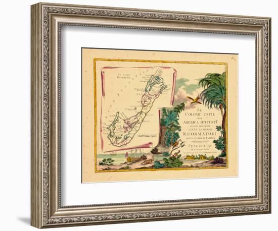 1778, West Indies-null-Framed Giclee Print