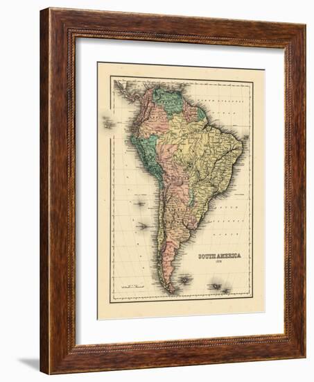 1780, South America-null-Framed Giclee Print