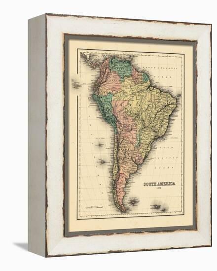 1780, South America-null-Framed Premier Image Canvas