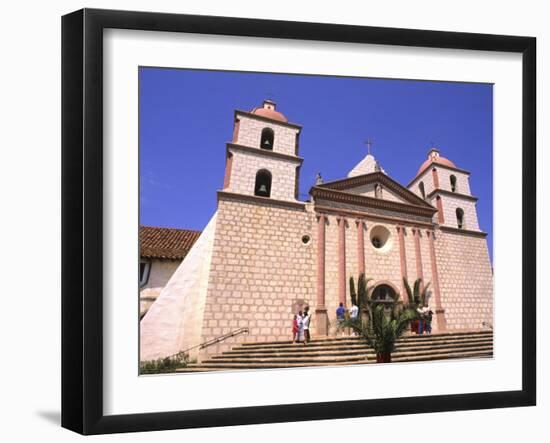 1786 Santa Barbara Mission, California, USA-Bill Bachmann-Framed Photographic Print