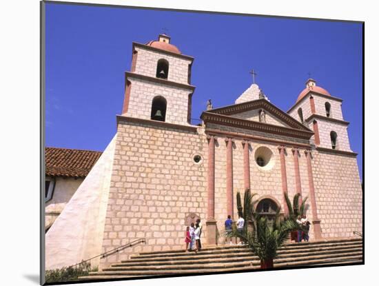 1786 Santa Barbara Mission, California, USA-Bill Bachmann-Mounted Photographic Print