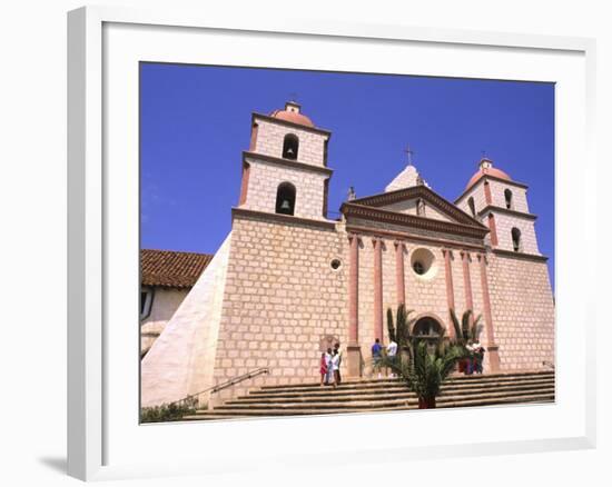 1786 Santa Barbara Mission, California, USA-Bill Bachmann-Framed Photographic Print