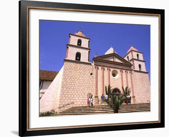 1786 Santa Barbara Mission, California, USA-Bill Bachmann-Framed Photographic Print