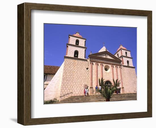 1786 Santa Barbara Mission, California, USA-Bill Bachmann-Framed Photographic Print