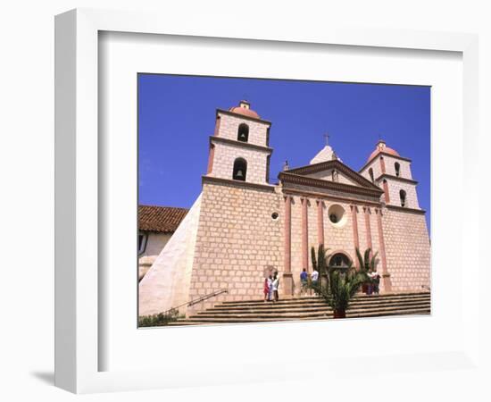 1786 Santa Barbara Mission, California, USA-Bill Bachmann-Framed Photographic Print