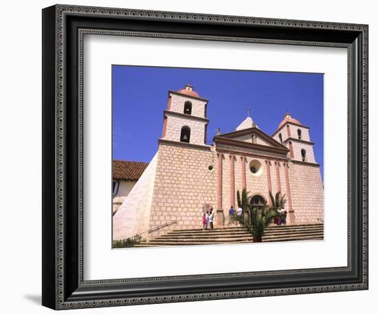 1786 Santa Barbara Mission, California, USA-Bill Bachmann-Framed Photographic Print