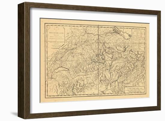 1789, Switzerland-null-Framed Giclee Print