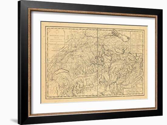 1789, Switzerland-null-Framed Giclee Print