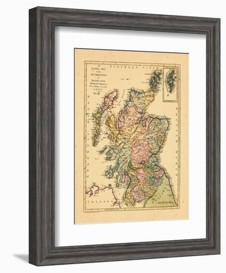 1791, Antiquities of Scotland, United Kingdom-null-Framed Giclee Print