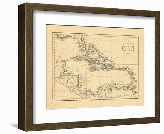 1794, West Indies, Caribbean-null-Framed Giclee Print