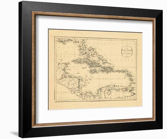 1794, West Indies, Caribbean-null-Framed Giclee Print