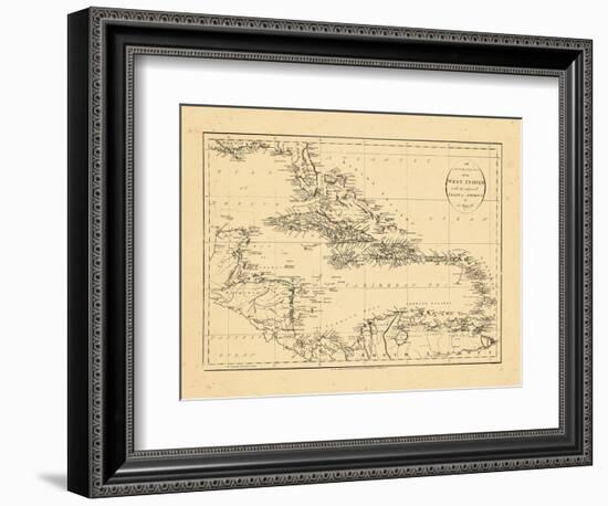 1794, West Indies, Caribbean-null-Framed Giclee Print