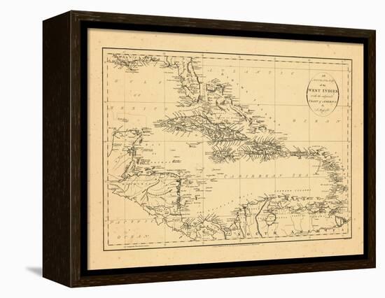 1794, West Indies, Caribbean-null-Framed Premier Image Canvas