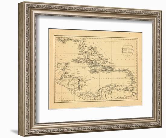 1794, West Indies, Caribbean-null-Framed Giclee Print