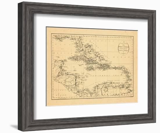 1794, West Indies, Caribbean-null-Framed Giclee Print