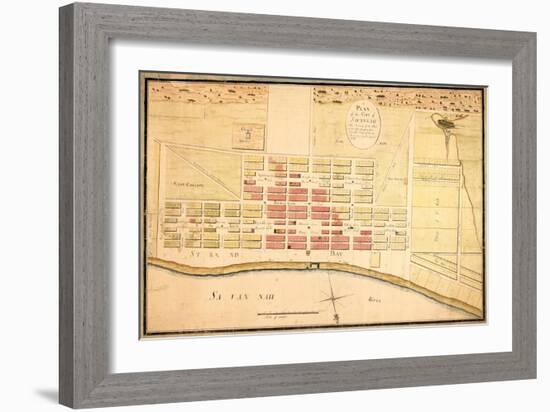 1796c, Savannah 1796, Georgia, United States-null-Framed Giclee Print