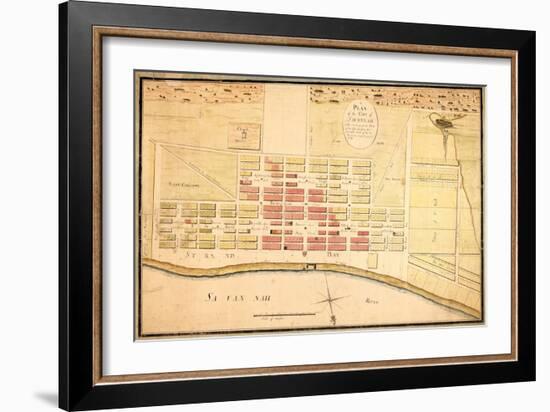 1796c, Savannah 1796, Georgia, United States-null-Framed Giclee Print