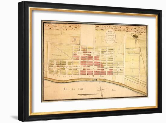 1796c, Savannah 1796, Georgia, United States-null-Framed Giclee Print