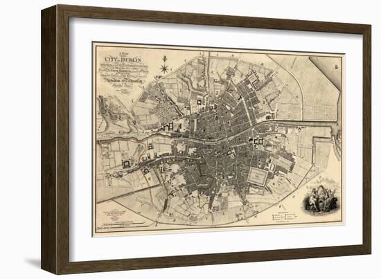 1797, Ireland, Dublin-null-Framed Giclee Print